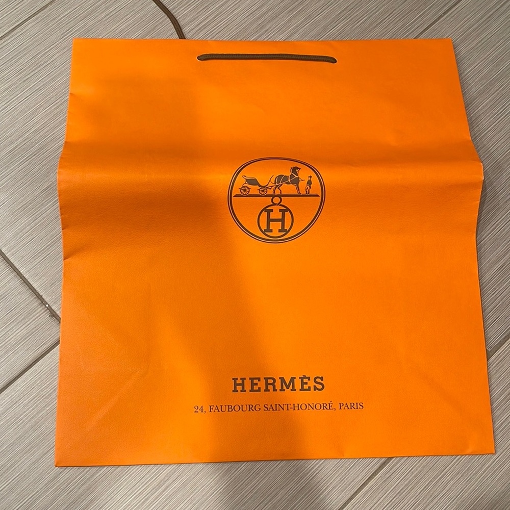 Hermes L shopping bag unused